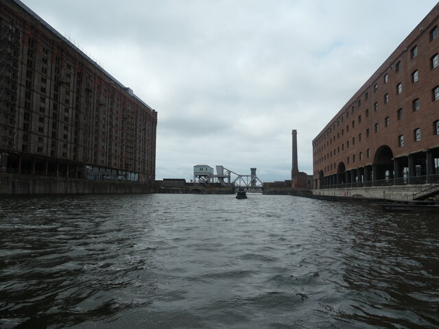 Stanley Dock, from a narrowboat