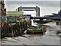 TA1028 : Old Harbour, River Hull, Kingston upon Hull by Bernard Sharp