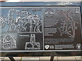 SU9676 : Part of the Information Board in Windsor High Street (3) by David Hillas