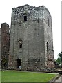 SO5719 : Goodrich Castle - The Keep from within the castle by Rob Farrow