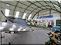 NY0078 : The Loch Doon Spitfire at Dumfries Aviation Museum by David Dixon