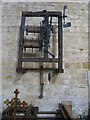 SK6821 : Old clock mechanism, church of St, John the Baptist, Grimston by Jonathan Thacker