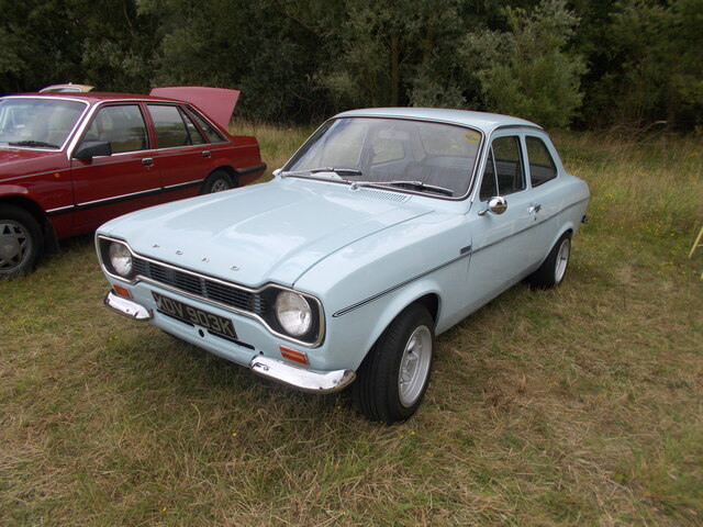 1971 Ford Escort RS1600 at the Maxey Classic Car Show - August 2021