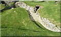 HY2318 : Skara Brae - Passage near to dwelling 7 by Rob Farrow