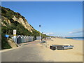 SZ0789 : Promenade at the Bournemouth/Poole boundary by Malc McDonald