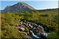 NN1574 : Allt a' Mhuilinn and Ben Nevis, Scotland by Andrew Tryon