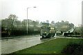 NS3738 : A1 Service bus approaching Springside  1978 by Alan Murray-Rust