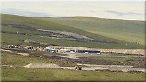  : Wind farm construction, Strath Vagastie by Richard Webb