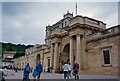 SK2570 : Entrance gate to Chatsworth House by Oliver Mills