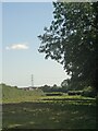 SS8779 : A field with a footpath at Laleston by eswales