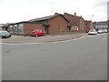 SP5822 : Side view of Bicester Methodist Church (2) by David Hillas