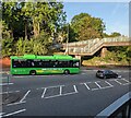 ST3089 : Green electric bus, Crindau, Newport by Jaggery