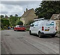 SO8000 : Stroud District Council white van, Church Street, Nympsfield, Gloucestershire by Jaggery