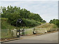 TQ4780 : Entrance to the Ridgeway, Thamesmead by Malc McDonald