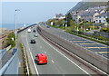 SH6875 : A55 North Wales Expressway at Llanfairfechan by Mat Fascione