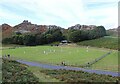 SS7049 : Lynton Cricket Ground: the last match of the season by Martin Tester