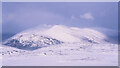 NH0545 : Snow slope declining from summit of Sgùrr na Feartaig by Trevor Littlewood