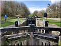 SE2436 : Newlay Locks, Leeds and Liverpool Canal, Bramley by David Goodall