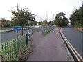 TQ5473 : National Cycle Network route 1, Dartford by Malc McDonald