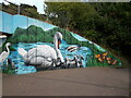 TF1703 : Murals on the Werrington underpass at Cuckoo's Hollow by Paul Bryan