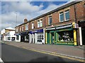 NZ2560 : Shops on Old Durham Road by Roger Cornfoot