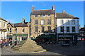 NU1813 : Market Cross in Alnwick by Chris Heaton