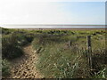 SD3129 : Path to the beach, St. Anne's-on-the-Sea by Malc McDonald