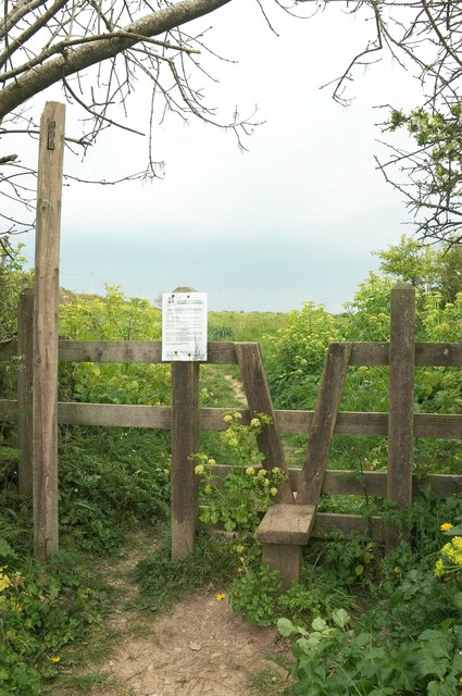 Stile near Kingston