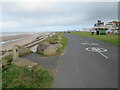 SD3040 : Promenade along the clifftop, Bispham, near Blackpool by Malc McDonald