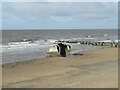 SD3143 : Mary's Shell sculpture, Cleveleys by Malc McDonald