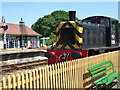 SZ5589 : Isle of Wight Steam Railway - Havenstreet Station, diesel shunting engine by Chris Allen