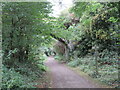 SE4048 : Former railway path, Wetherby by Malc McDonald