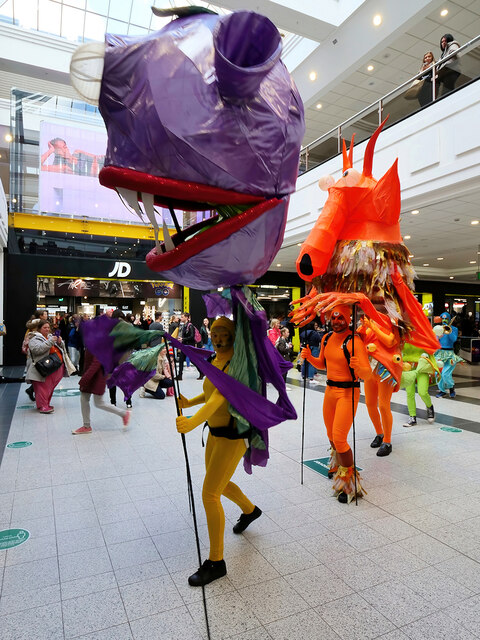 Halloween in the City, Monster Parade in the Arndale Centre