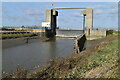 TQ5477 : Dartford Creek Flood Barrier by David Martin