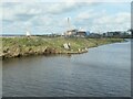 SJ4979 : Unknown structure, north bank, Manchester Ship Canal by Christine Johnstone