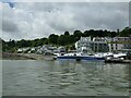 SX8751 : Dartmouth Higher Ferry about to unload at the western landing by Stephen Craven