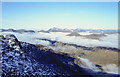 NN1644 : Lightly snowed northern slopes of Stob Coir' an Albannaich by Trevor Littlewood