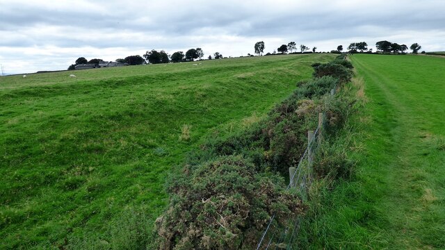 Hadrian's Wall Vallum at Port Gate