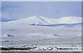 NC5224 : Snowed moorland beside the River Tirry by Trevor Littlewood