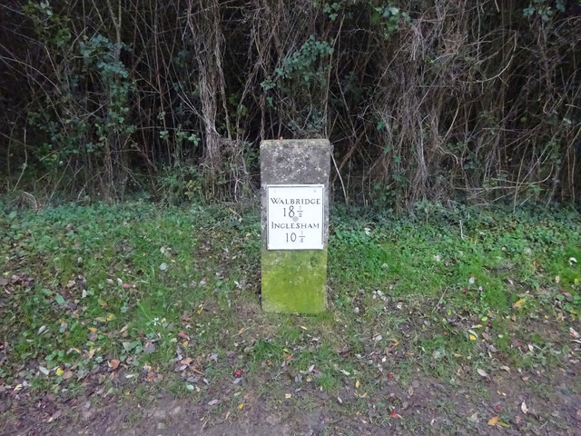 Thames & Severn canal Milestone