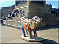 SJ3590 : Superlambanana in front of Wellington's Column by Lauren