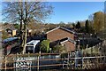 SP3066 : Gable end, Penrith Close, Beverley Hills estate, Royal Leamington Spa by Robin Stott