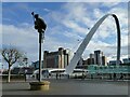 NZ2564 : Millennium Bridge from the Newcastle side by Stephen Craven