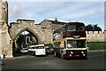 SE6151 : York Pullman bus at Walmgate Bar  1978 by Alan Murray-Rust