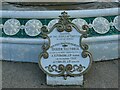 ST2224 : Victoria Fountain in Vivary Park - detail (2) by Stephen Craven