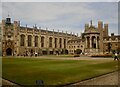 TL4458 : Great Court, Trinity College by Lauren