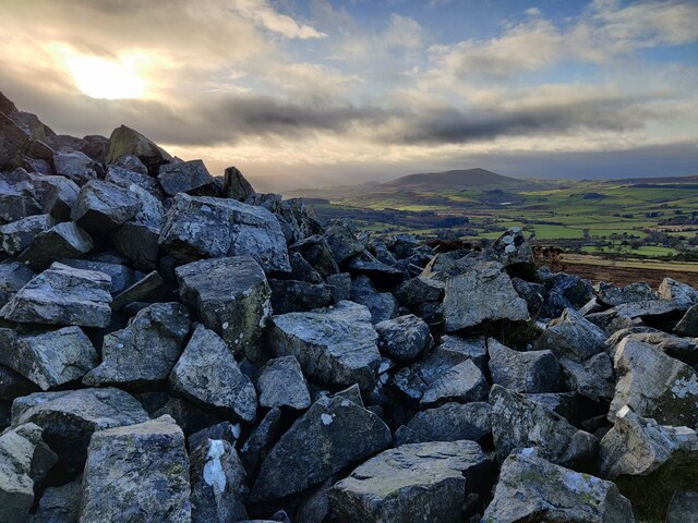 Rocks next to the Manstone Rock on the Stiperstones