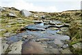 SK0888 : River Kinder above Kinder Downfall by Jeff Buck