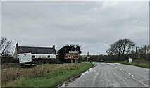  : Turning to Edingworth on the A370, heading north by Rob Purvis