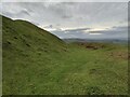 SO5784 : Earthworks at the Nordy Bank Iron Age hillfort by Mat Fascione